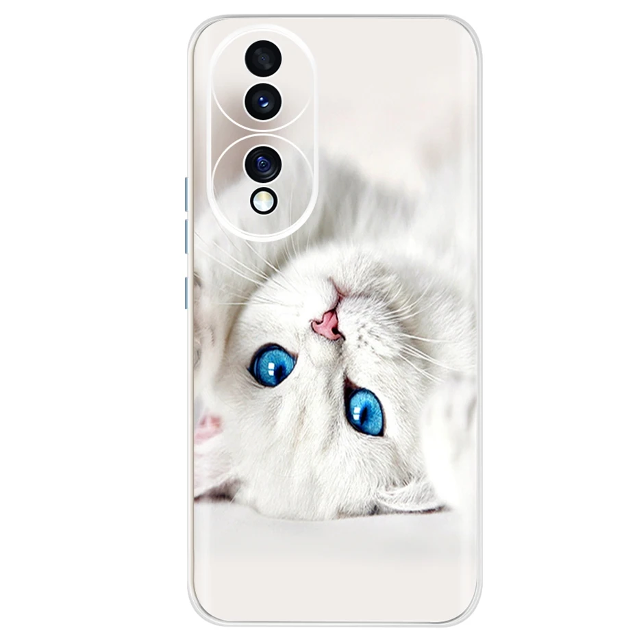 ل Honor 70 حافظة 2022 موضة لينة سيليكون غطاء الهاتف الخلفي حالات لهواوي الشرف 70 5G FNE-AN00 فوندا Honor 70 6.67 "حافظة تي بي يو