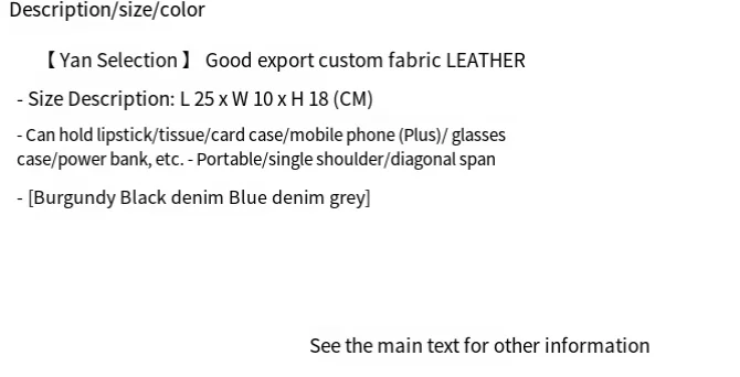 CHARHP&KEJNT borsa a tracolla alla moda versatile da donna di alta gamma_voghion.com