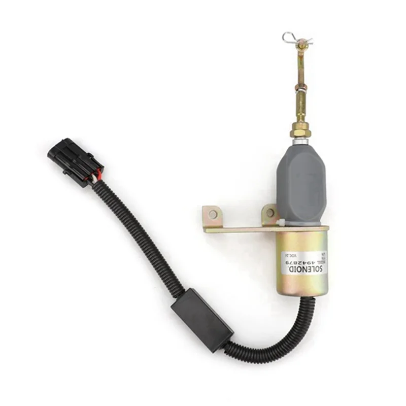 

3974947 Diesel Fuel Pump Solenoid Valve Flame Out Battery Valve for Cummins