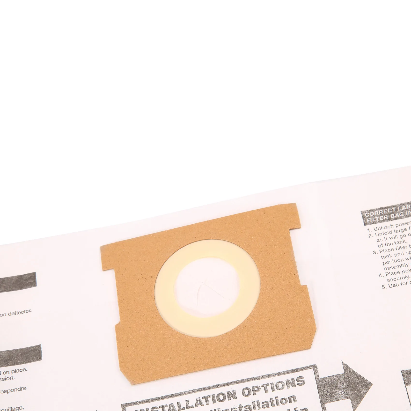 YCOC-Universal Dry Dust Bag 5 To 8 Gallon Vacuum Cleaner Replacement Accessory Fit For Shop Vac 90661 906-61 9066100