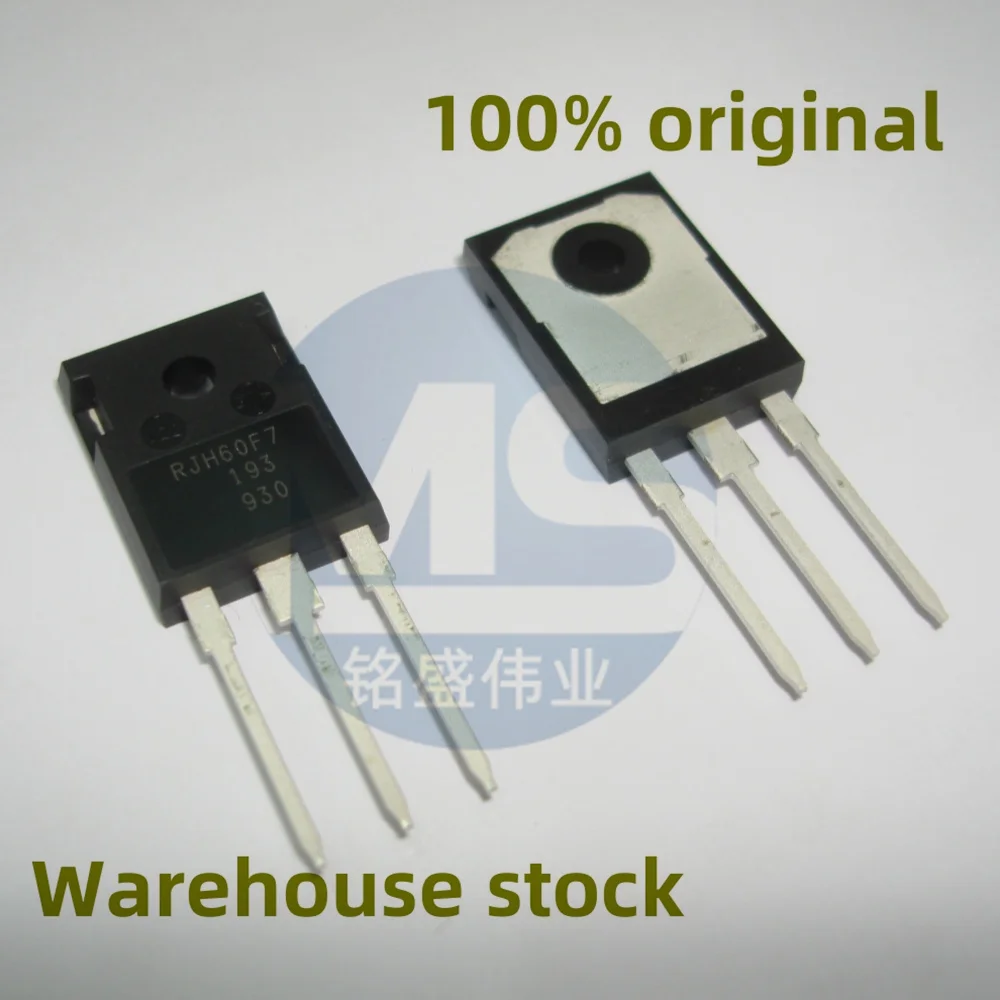 10 Uds 100% nuevo RJH60F7DPQ RJH60F7 90A 600V inserción recta TO-247 máquina de soldadura tubo IGBT de uso común