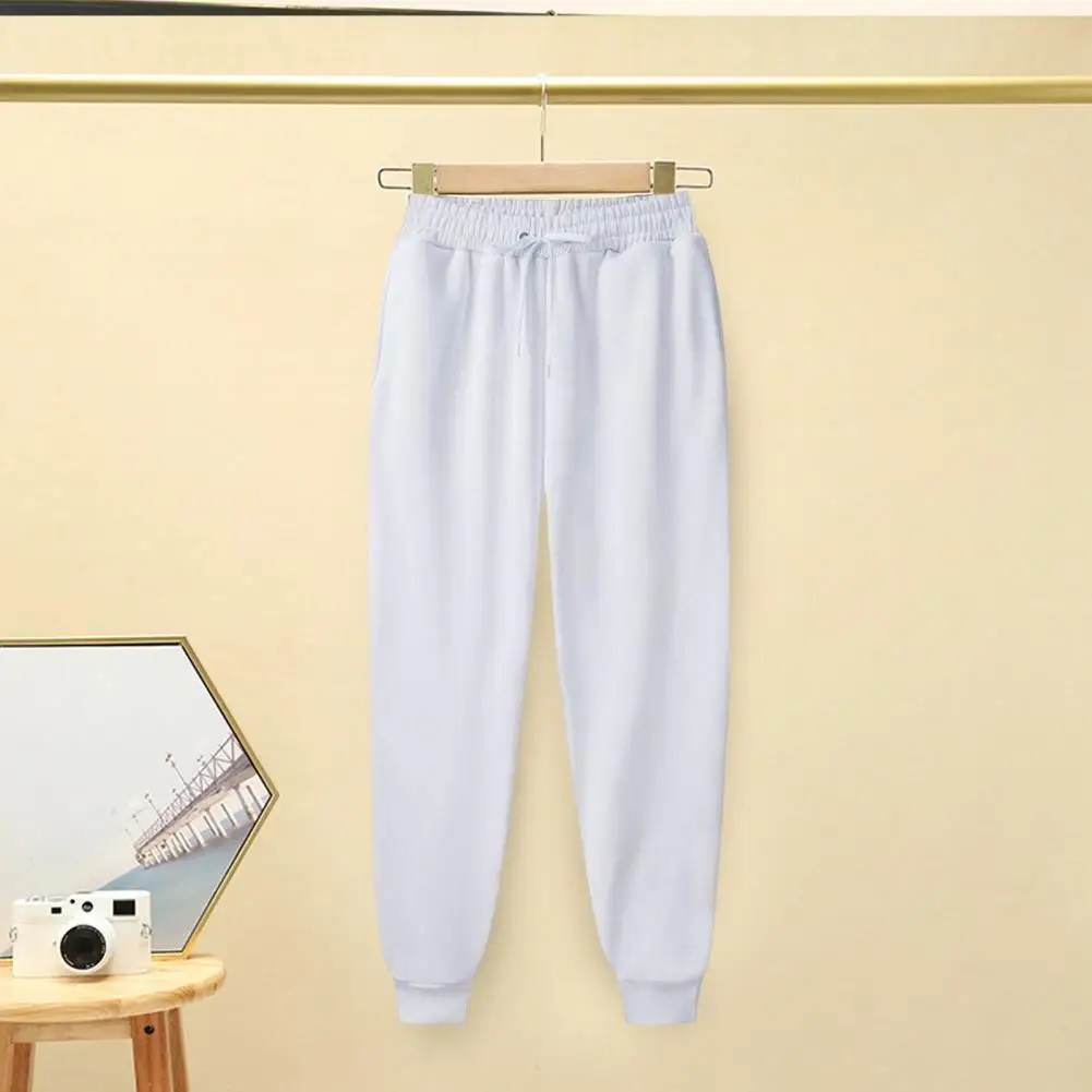 Spring Autumn Sweatpants Track Bottoms Men Women Casual Sports Long Trousers Joggers Fitness Workout Pants S-XXXL