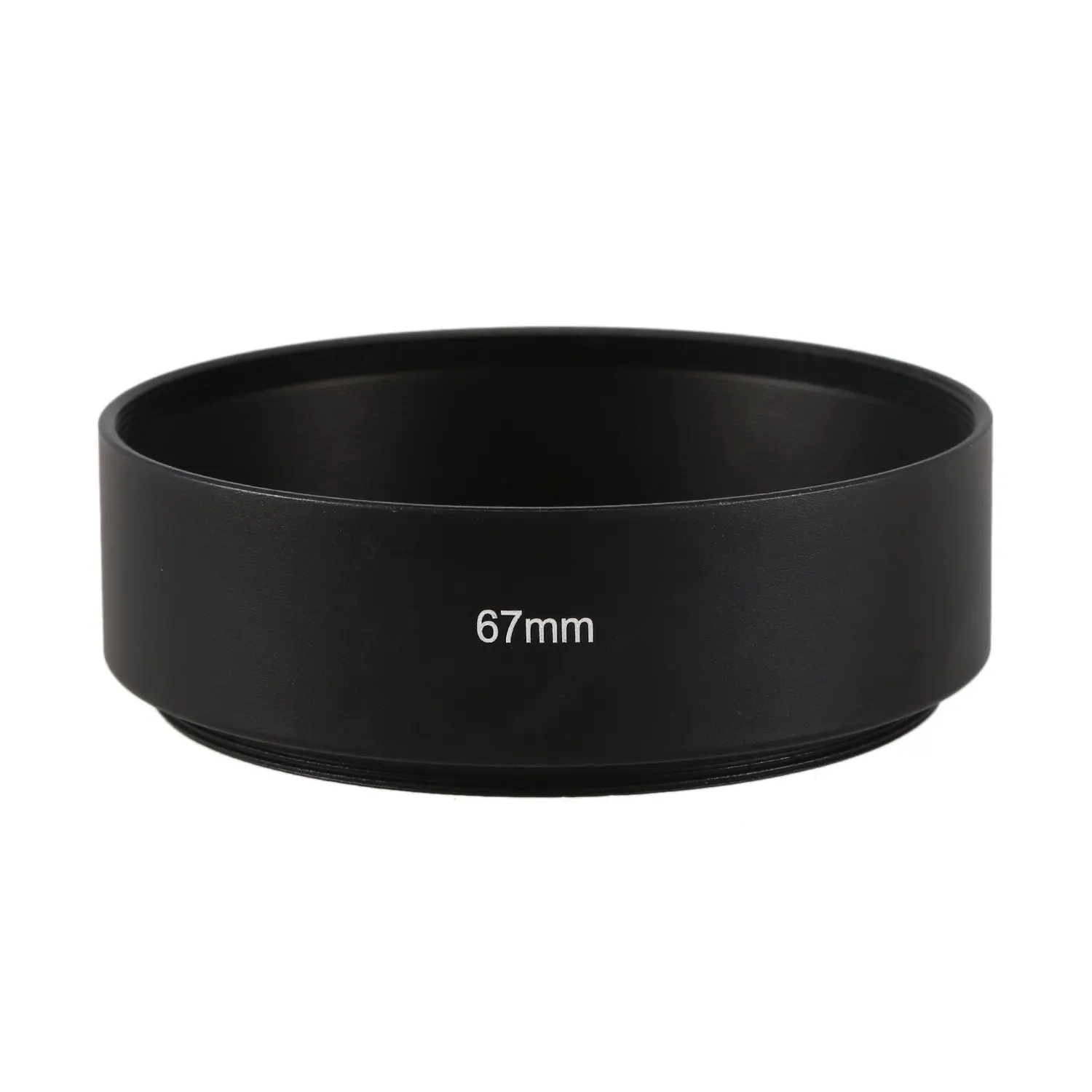 67mm Mount Standard Metal Lens Hood for Canon Nikon Pentax Sony Olympus