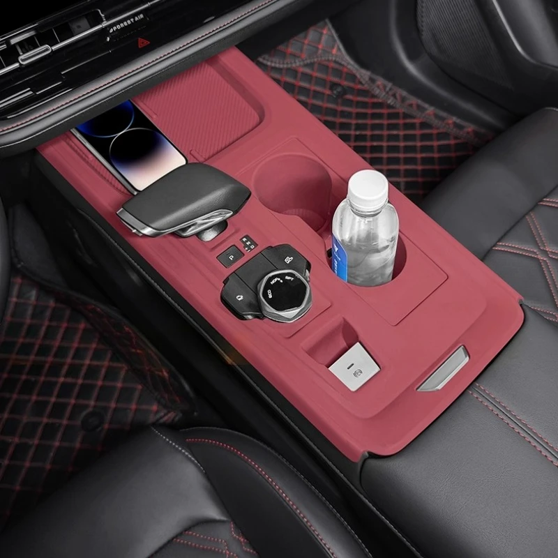 

For Changan CS55 plus 2025 Dedicated central control gear shift panel door lifting silicone protective pad anti fouling interior