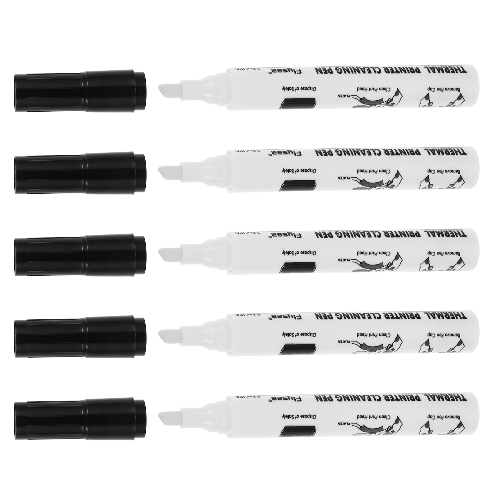 

5pcs Pocket Printer Cleaning Markers Printhead Convenient Printhead Cleaner Pen Thermal Printer Cleaning Helper