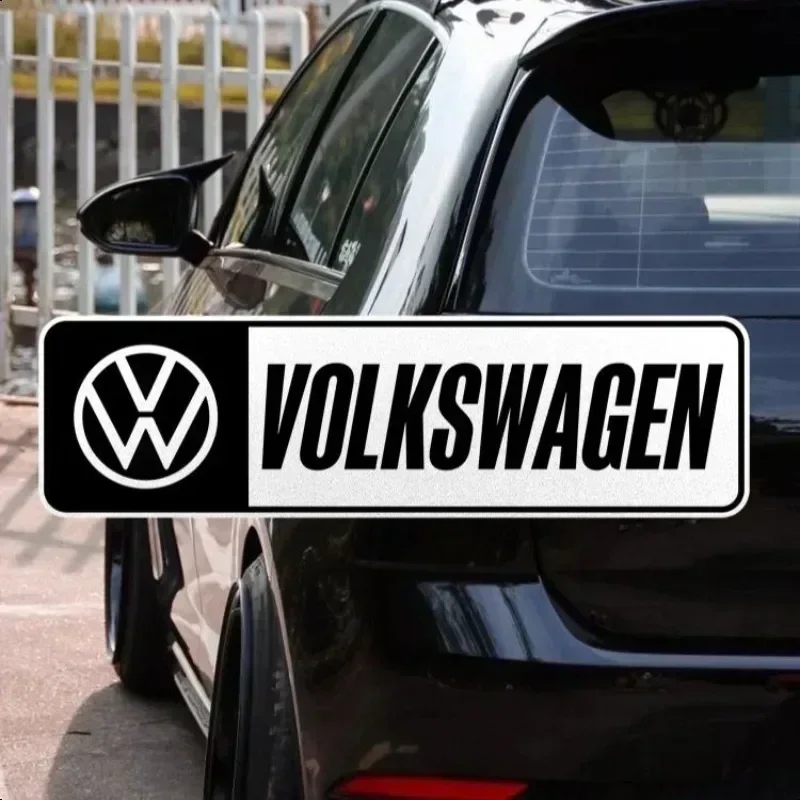 

Car Triangle Windows Side Window Body Stickers Decals For VW MK5 MK6 MK7 Golf Passat Touareg Tiguan Beetle Polo decorate sticker