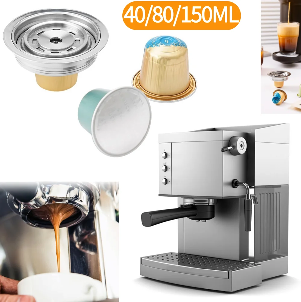 

Coffee Capsule Adapter Filter DIY Your Coffee Flavor Coffee Pod Converter Coffee Capsule Adapter for Nespresso Vertuo