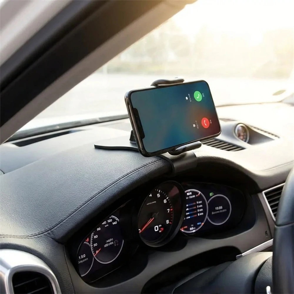 

360 Rotatable Car Phone Holder Universal Dashboard Cell Phone Stand Auto Grip Mobile Phone Fixed Bracket Non-slip Stable Car Mou