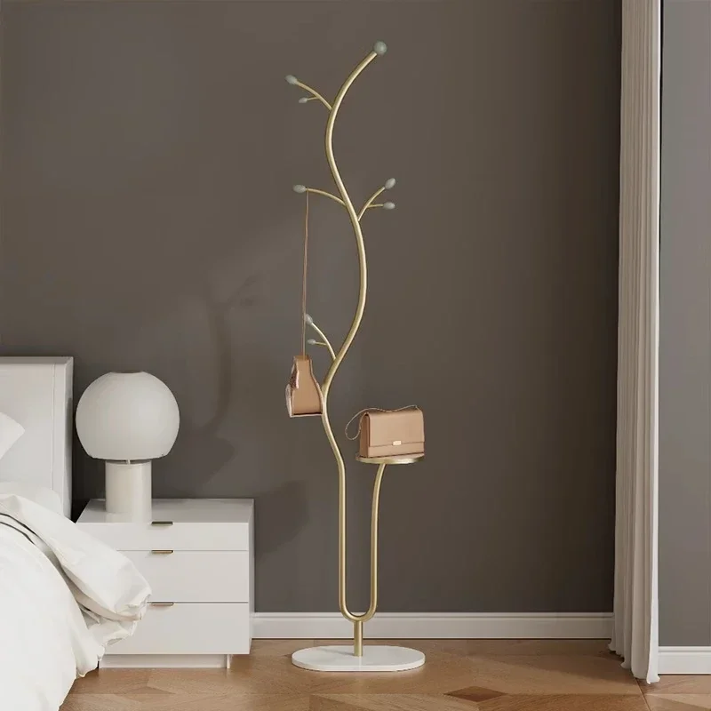 Porte-manteau de chambre à coucher française, présentoir ouvert sur pied, salon d'intérieur, supports modernes, accessoires de sol, meubles Porte Manteau