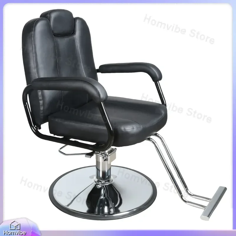 for Barber Chair Hair Salon Chair Lifting Reclining Shaving Tattoo Beauty Chair Professional Salon Furniture