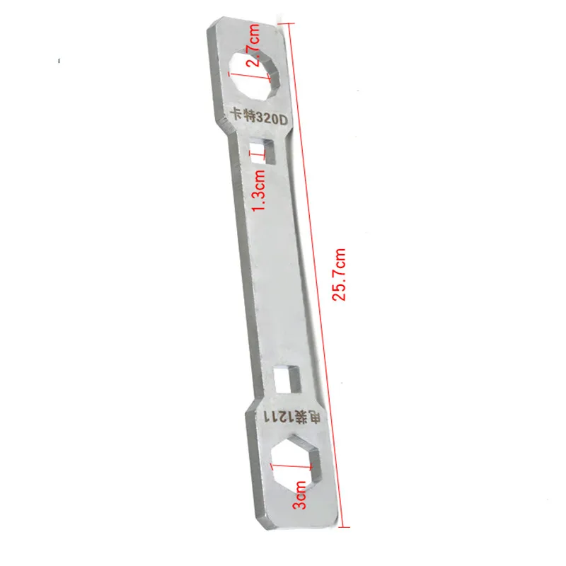 2 in 1 For Bo-sch For CAT For Den-so Diesel Common Rail Injector Solenoid Valve Electromagnetic Valve Removal Wrench Tool