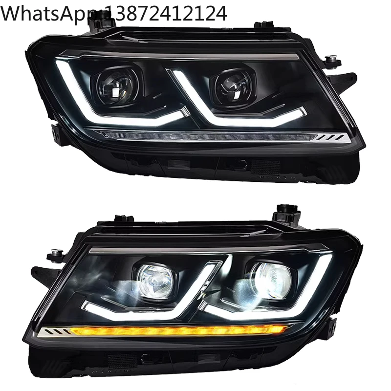

YU GUANG for Volkswagen Tiguan L 2017 2018 2019 2020 2021 Head Lamp Front Light Upgrade LED Head Light DRL Headlight Assembly