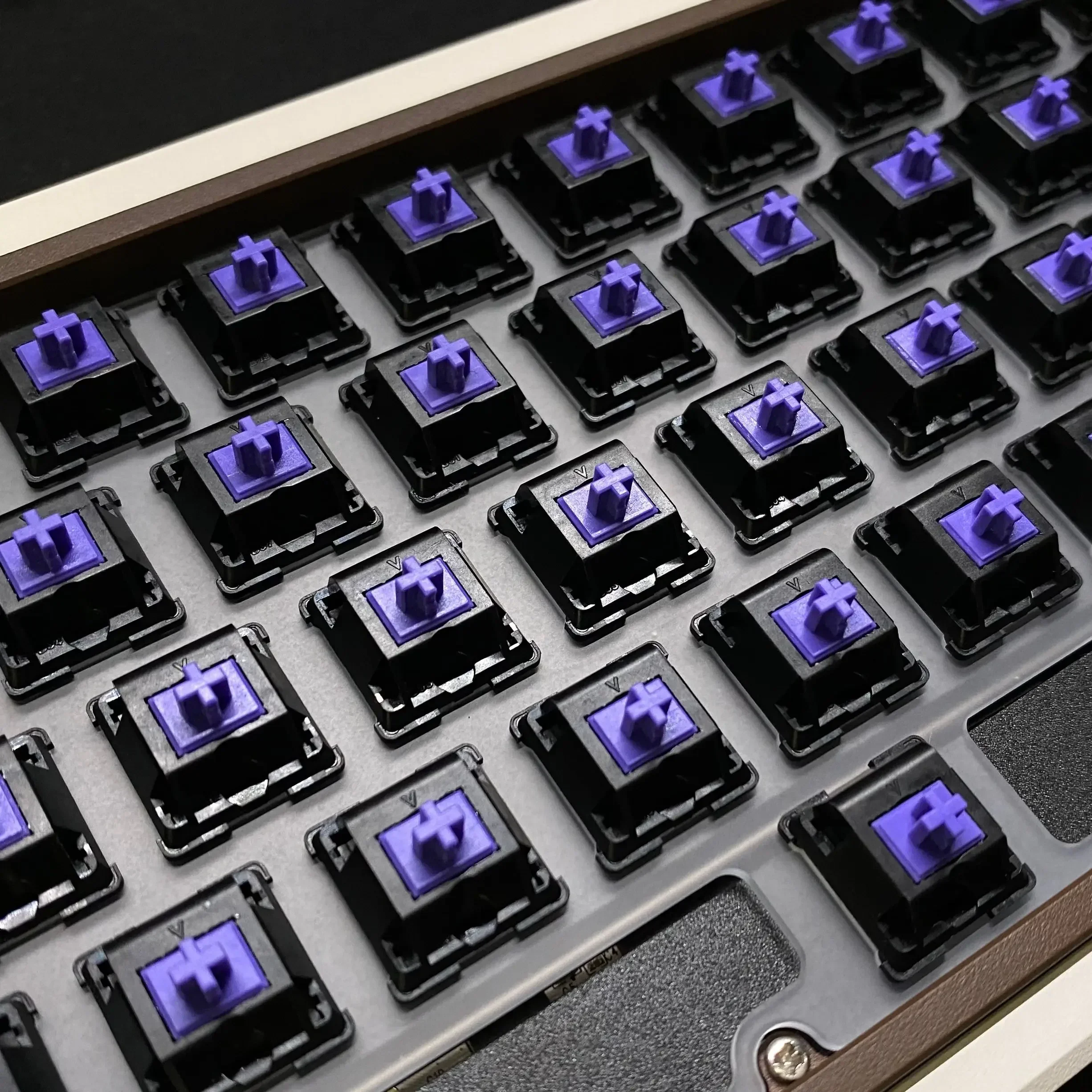 Imagem -02 - Vertex Studio Linear Switches Teclado Mecânico Faça Você Mesmo Fábrica Lubed Jwick Eixo Presente em Estoque 70 Pcs 90 Pcs 110 Pcs