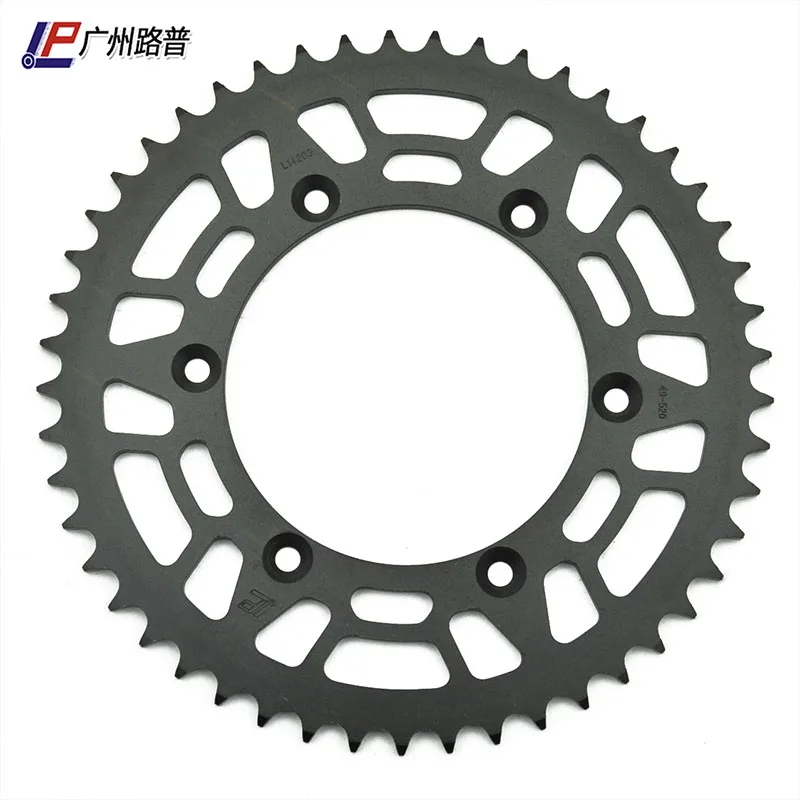 OZOEMPT 520-49T Motorcycle Rear Sprocket Apply to RM125 92-05 DR250 90-93 RM250 89-03 RM-Z250 10-20 RM-Z450 05-07 DR-Z250 01-07