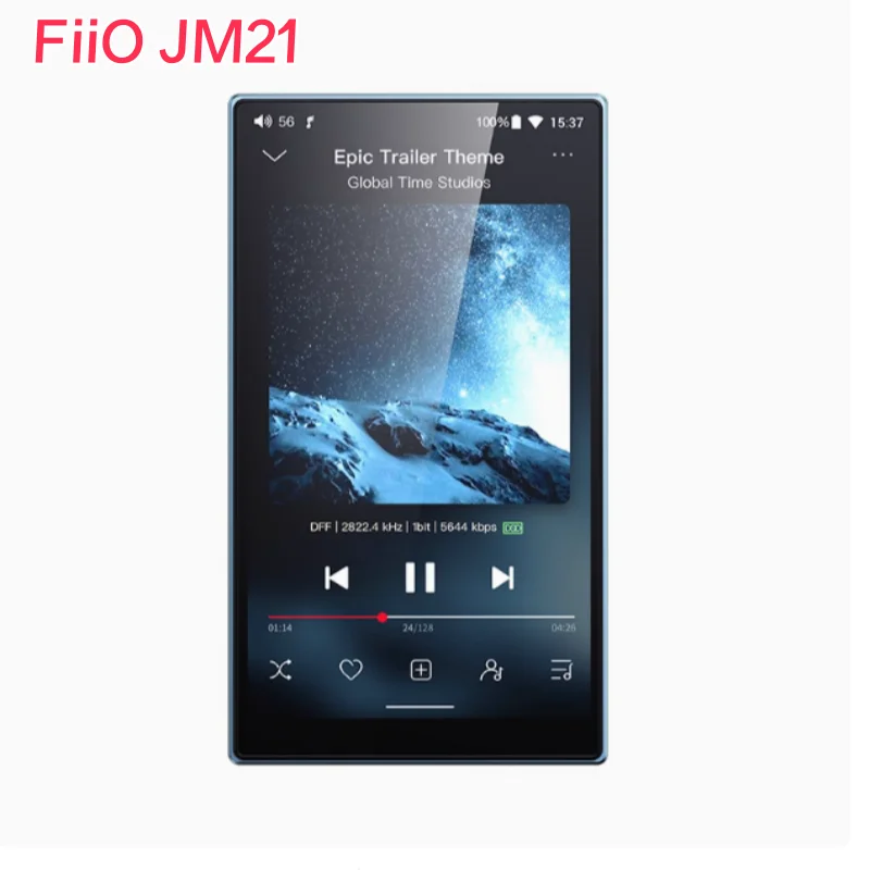 FiiO JM21 Portable Lossless Android Music Player DSD Bluetooth Walkman Mini MP3