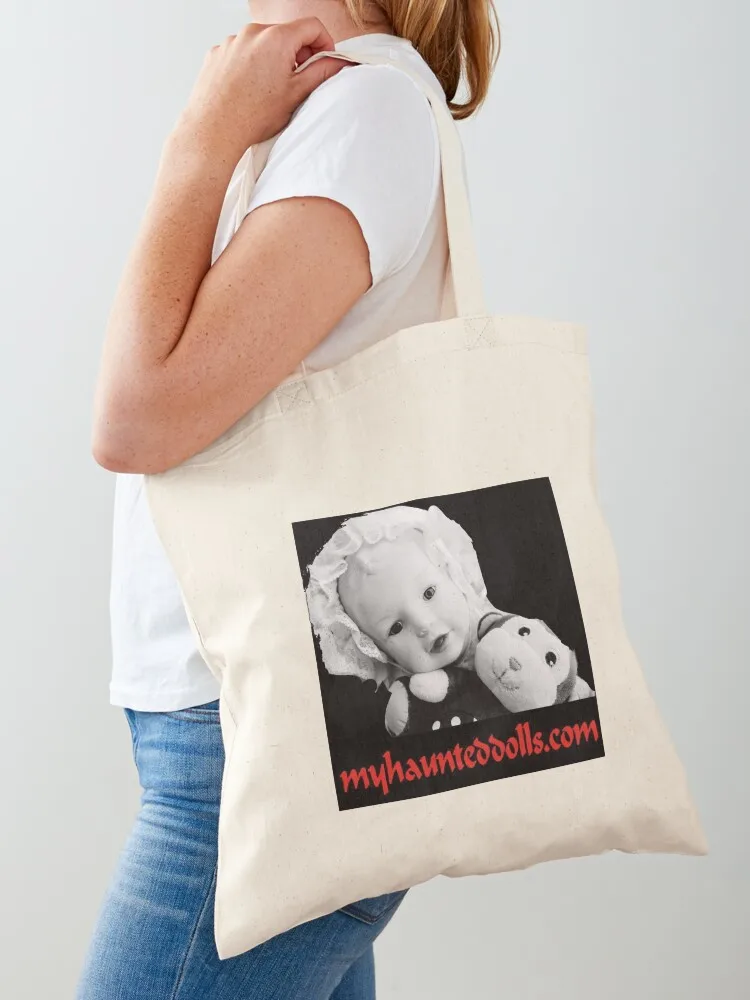 MY HAUNTED DOLLS MERCHANDISE Tote Bag personalized tote bags woman 2025 canvas tote bag