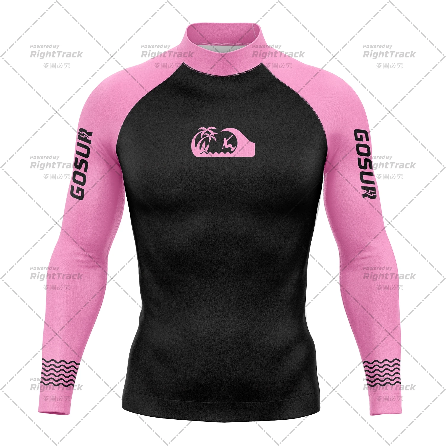 Men\'s Rash Guards GOSUR New Product Launch Quick Dry Surfing Shirt Summer Breathable UV Resistant Surfing Suit Customizable