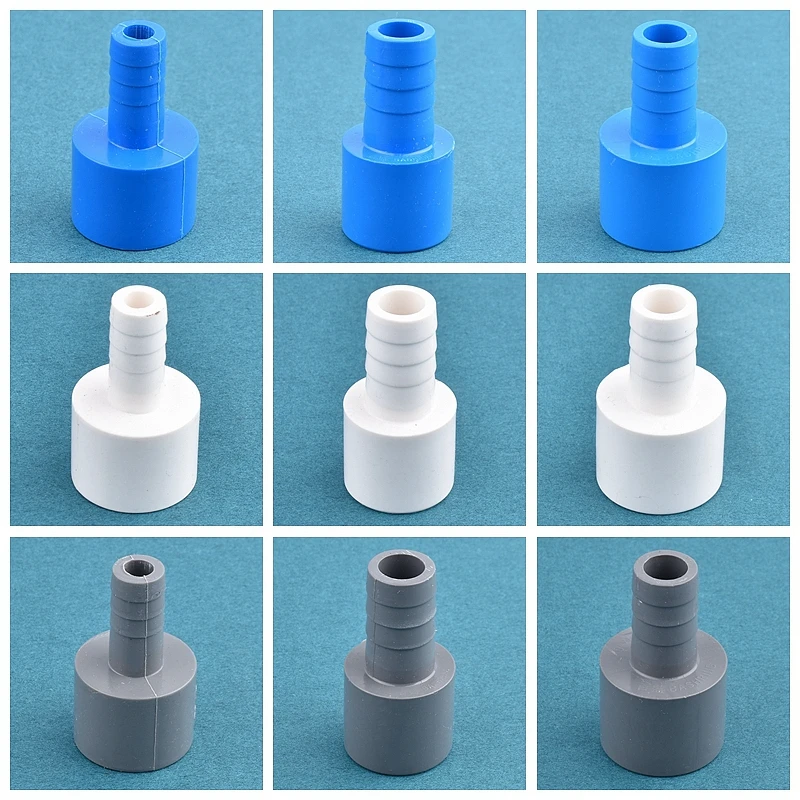 1/5/15Pcs PVC Inside Diameter Pagoda Connector Garden Irrigation Water Pipe Joint Aquarium Fish Tank Hose Water Supply Connector