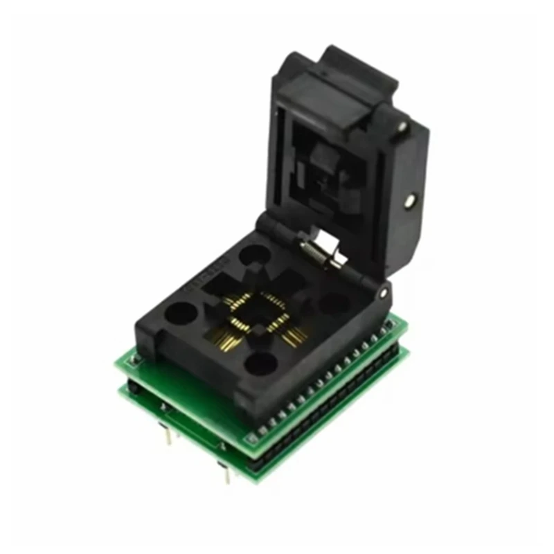 IC Programmer Adapter TQFP32 QFP32 TO DIP32  Chip Test Socket Burning Seat Integrated Circuits