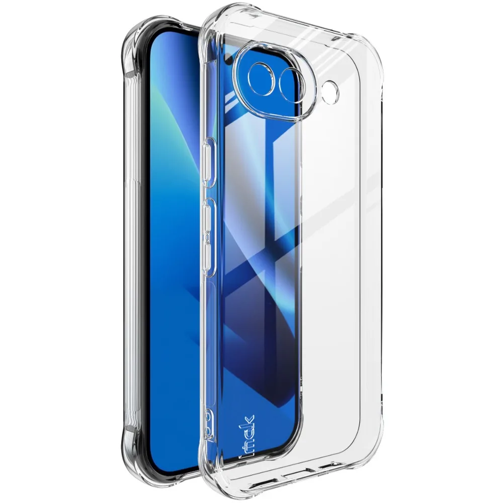 Funda Protectora IMAK con Lente de Cámara y Airbag para Google Pixel 10A, Carcasa Trasera Antigolpes para Pixel 9 Pro XL 10 9A 8 A 8A