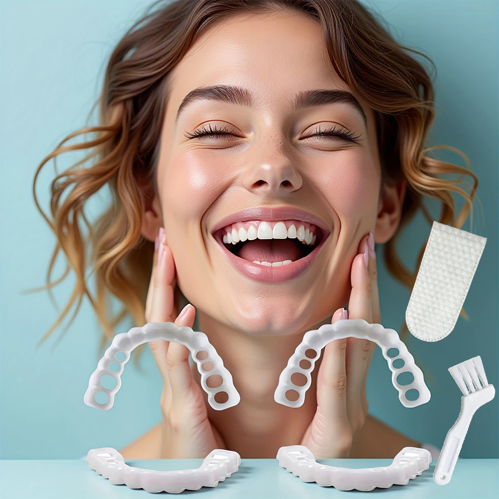 Teeth Whitening Uneven - Nuevas carillas dentales para reparación de