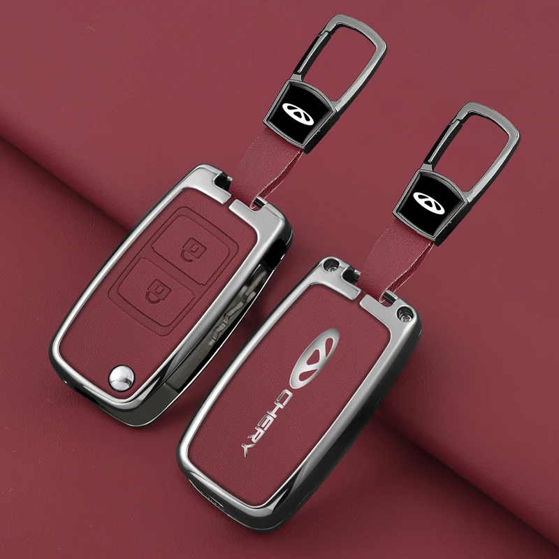 Alloy For Chery Fora Elara A5 A1 Ego Tengo A3 Cielo T11 M11 A13 E5 Tiggo E5 Fulwin Cowin EASTER 3 5 Chance Car Key Case Cover