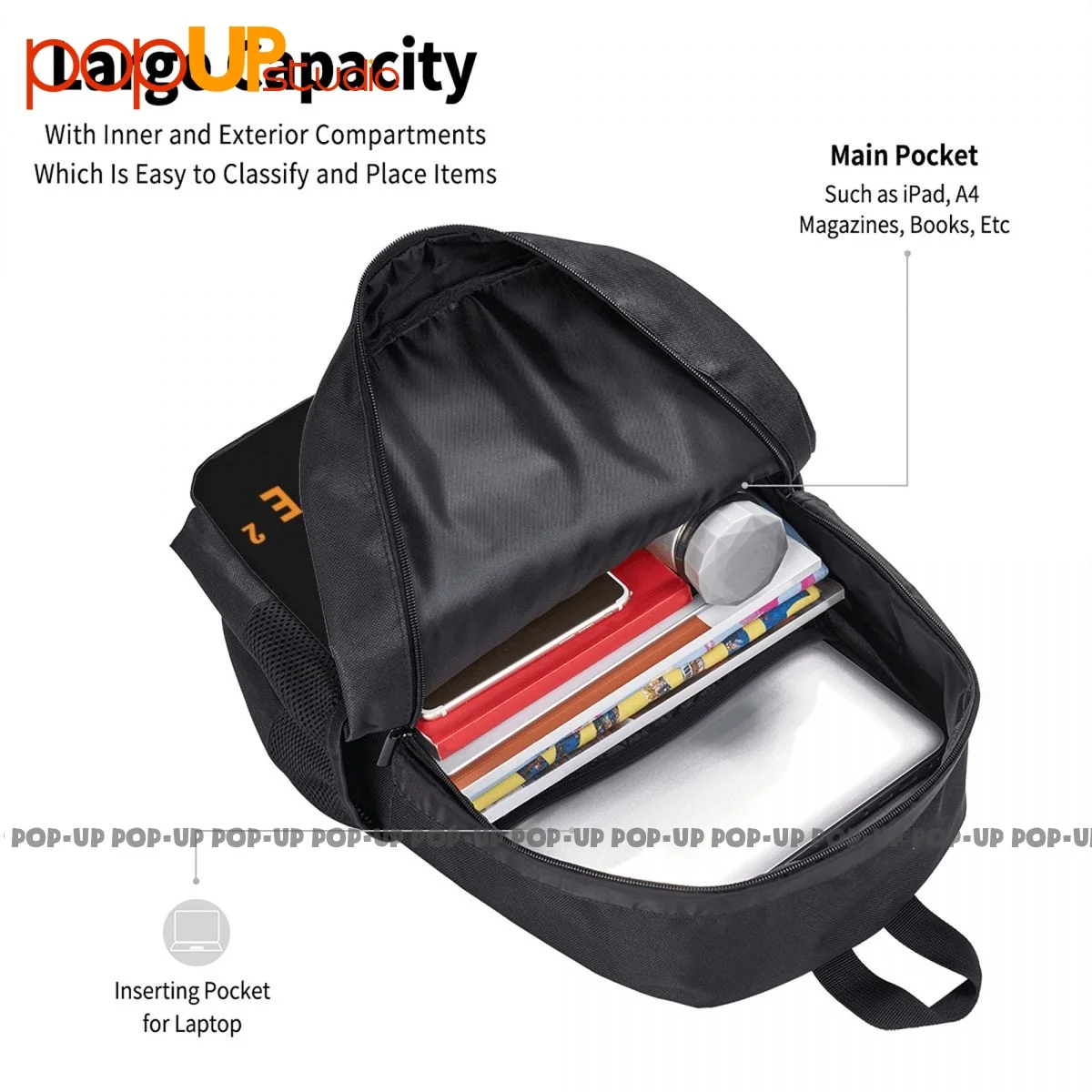 Half Life 2 Backpack Large Capacity Hot Schoolbag 3d Printing Multi-function