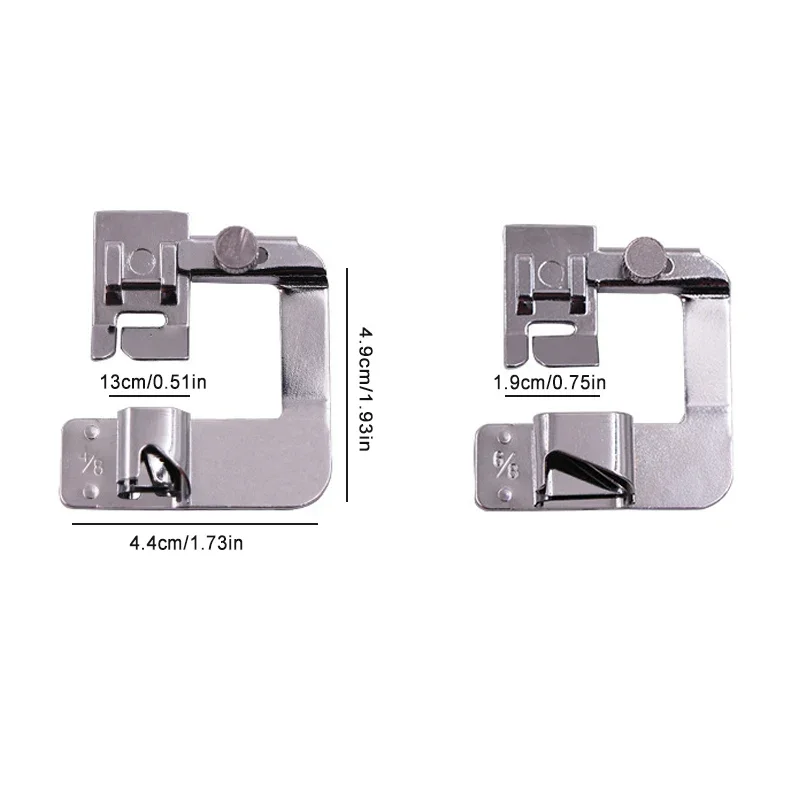 13/19mm stopka do maszyny do szycia stopka walcowana prasa do obszywania stopy gospodarstwa domowego wielofunkcyjne akcesoria do szycia przybory do