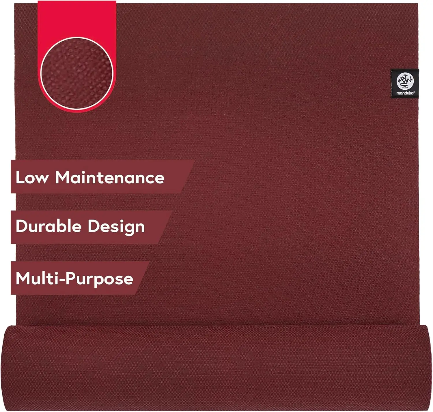 

Коврик для йоги премиум-класса диаметром 5 мм 71x24 дюйма — прочный коврик для фитнеса для тренировок в помещении и на открытом воздухе