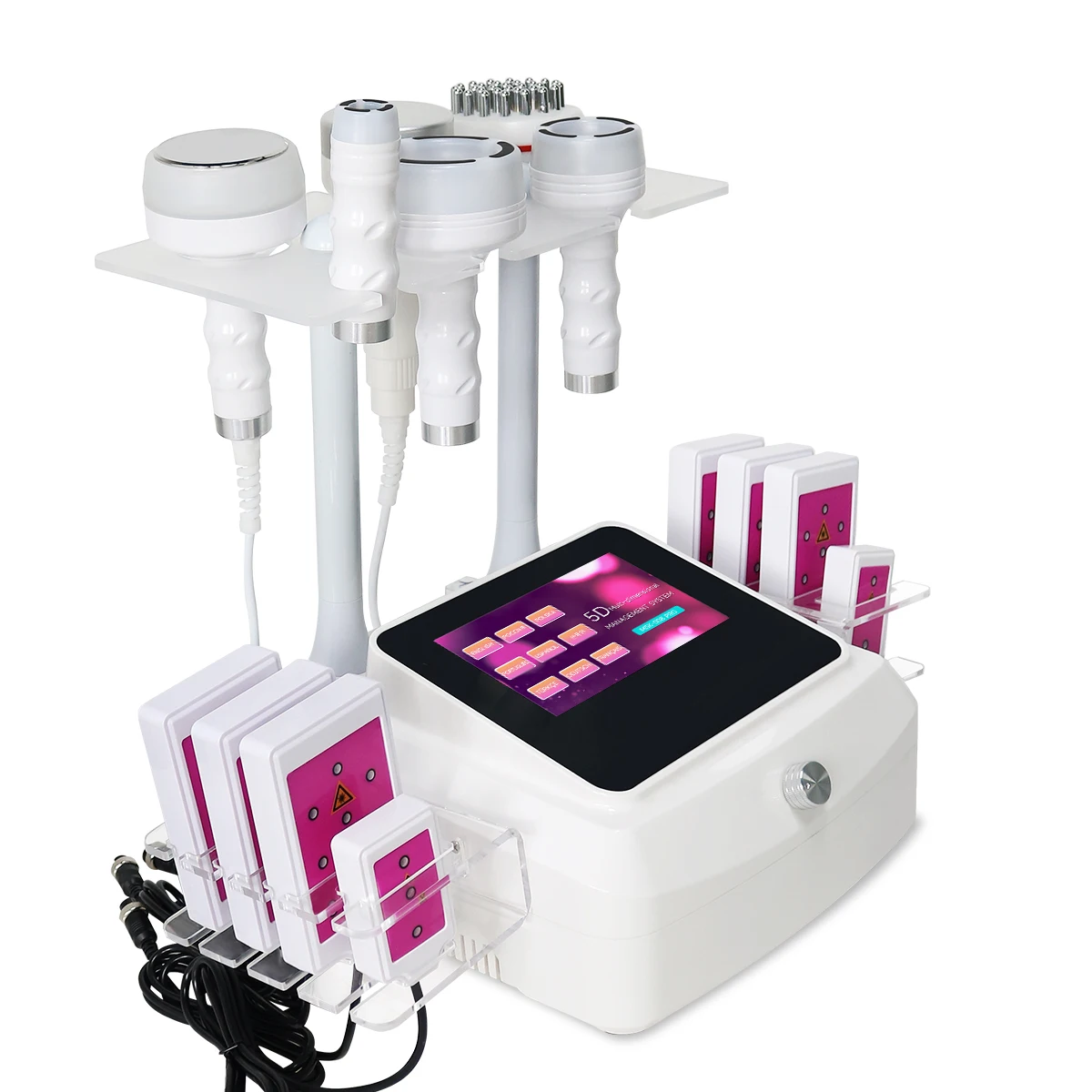 Meisikang 120K Kavitation Vakuum Körper Schlankheitsmaschine, 7 in 1 Multifunktions Schönheitsgerät, Radiofrequenz Lasergerät, Body Shaper, Cellulite Körper Schlankheitsmassagegerät – Detail 11
