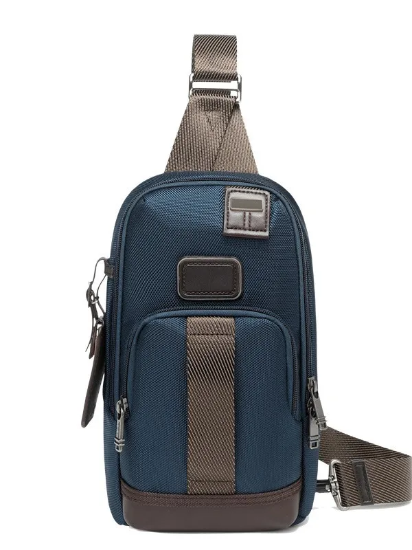 

Breast bag ballistic nylon casual commuting men's simple travel thin mobile phone bag shoulder messenger bag 222340