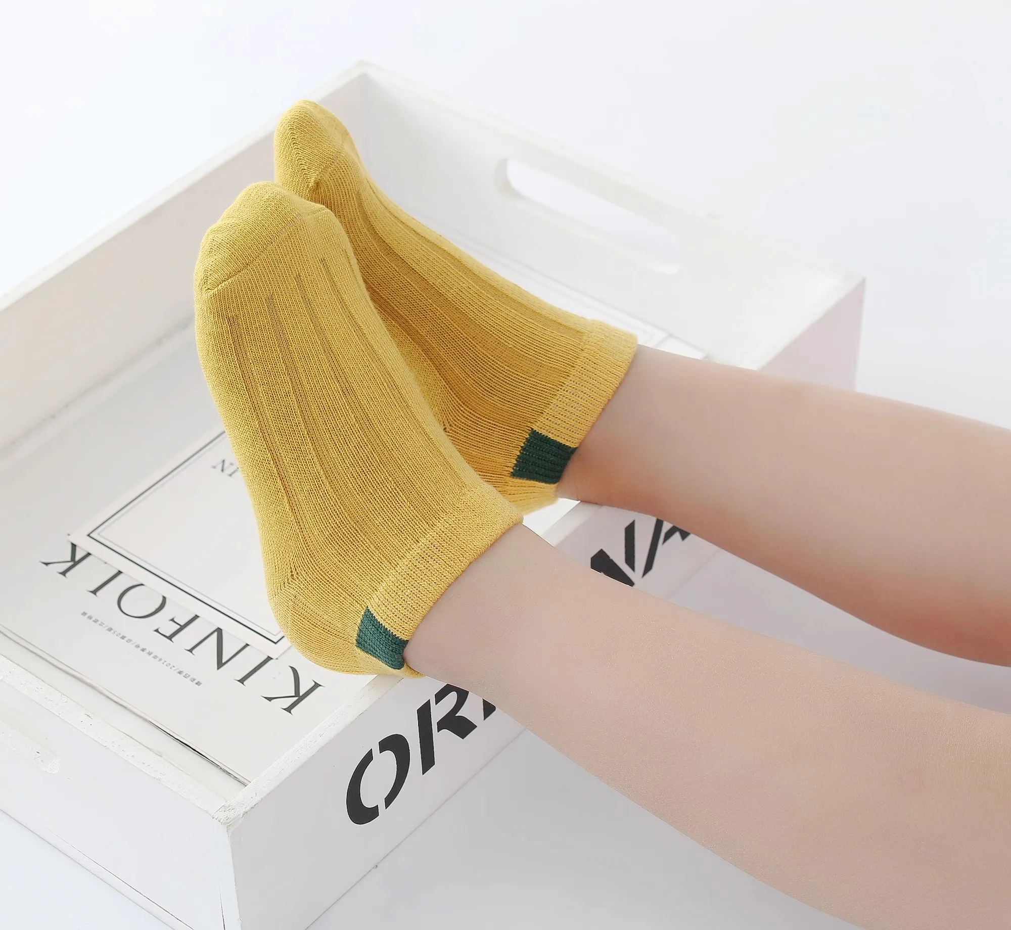 Boys' Socks Spring Summer Pure Cotton Children's Thin Short Socks Versatile Casual Sports Socks for Big Boys