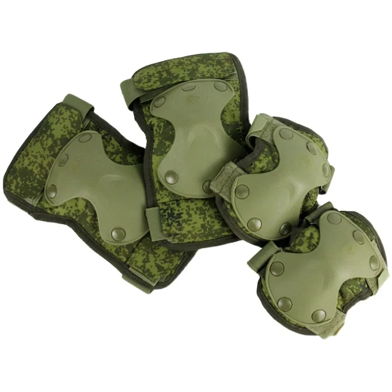 Russian 6B51 Tactical Armor Small Green Man Camouflage Knee And Elbow Pads