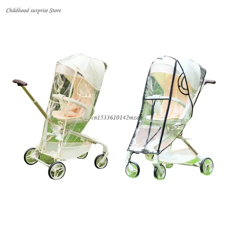 

Baby Pushchair EVA Cover Stroller Accessory Breathable Universal Weather Shield Dropship