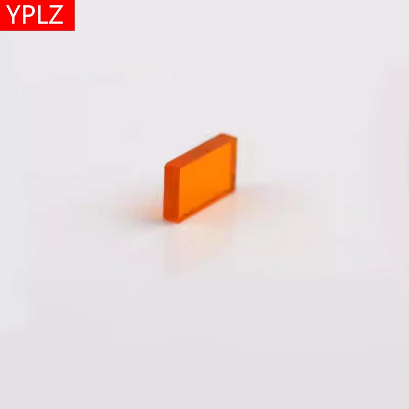 Optical Orange Glass 550nm Long Wave Pass Filter Colored Glass Orange Wave Filter Short Wave Cut off