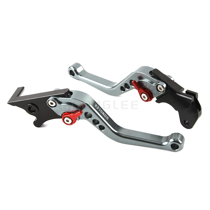 Shorty Brake and Clutch Levers for BENDA Chinchilla 450 250 Napoleon 450 250 Napoleon BOB 500 Gray Stone 250