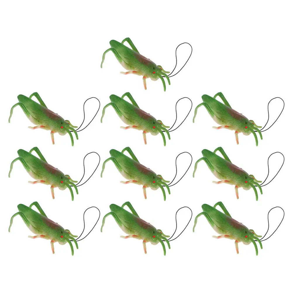 

10 шт. реалистичных фигурок пресмыкающихся насекомых, яркие имитации животных, сувениры для вечеринок, украшение для комнаты, интерактивный декор