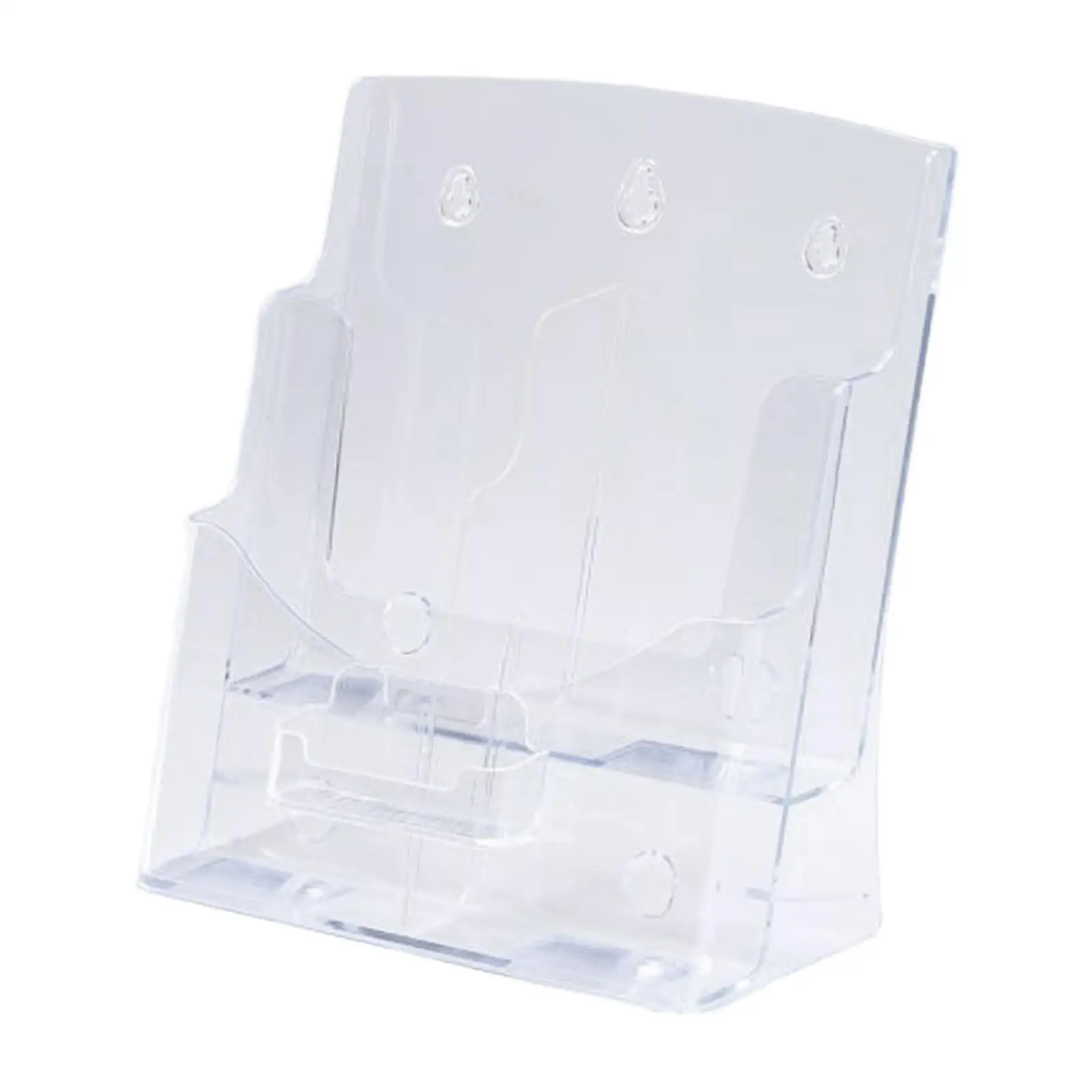 Flyer Brochure Holder Booklet Tabletop Business Card Holder Acrylic Display