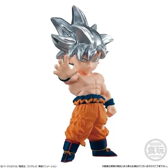 Japanese Bandai Genuine Gacha Scale Model Dragon Ball Adverge Motion Cell Son Goku Son Gohan Trunks Anime Action Figure Toys