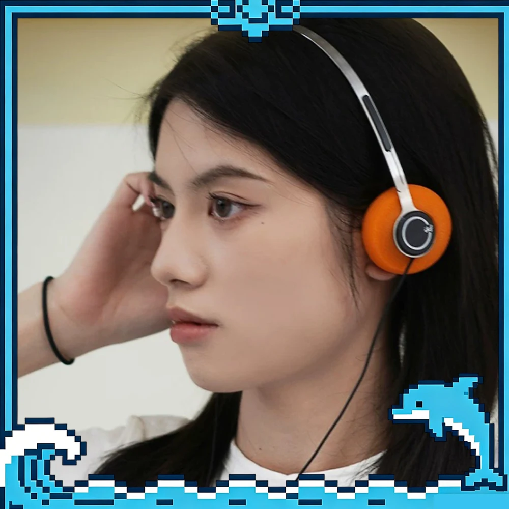iKF Y3 Wired Headphones 30MM White Magnetic Horn Esports Headset Breathable Cotton Dense Sponge Earmuffs Light Weight For Gifts