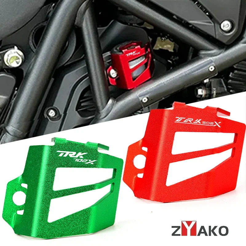 

For Benelli TRK702X TRK 702 702X 502 502X Leoncino 500 Motorcycle Accessories Oil Rear Brake Fluid Tank Reservoir Guard Cover