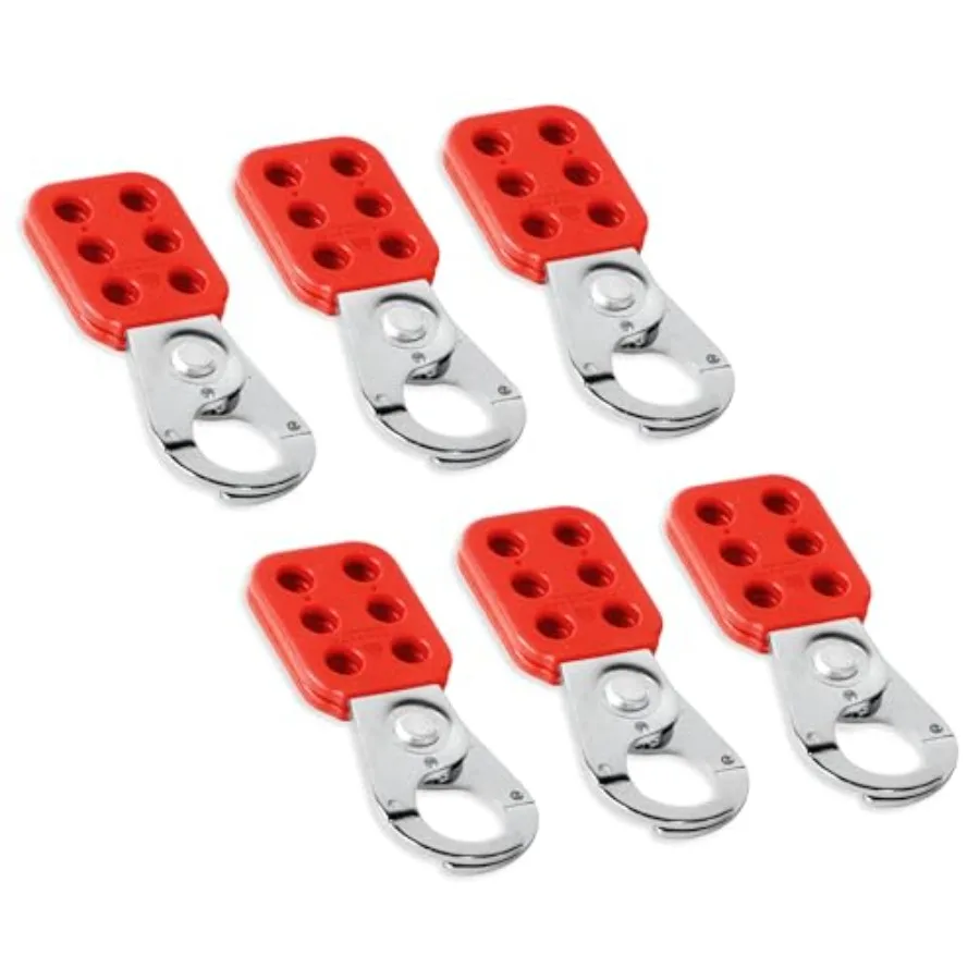 

Lock Out Tag Out Hasp - Stainless Steel Lockout Hasp, Handle, Tamper-Proof and Impact-Resistant Loto Hasp, 1 inch Jaw Diameter