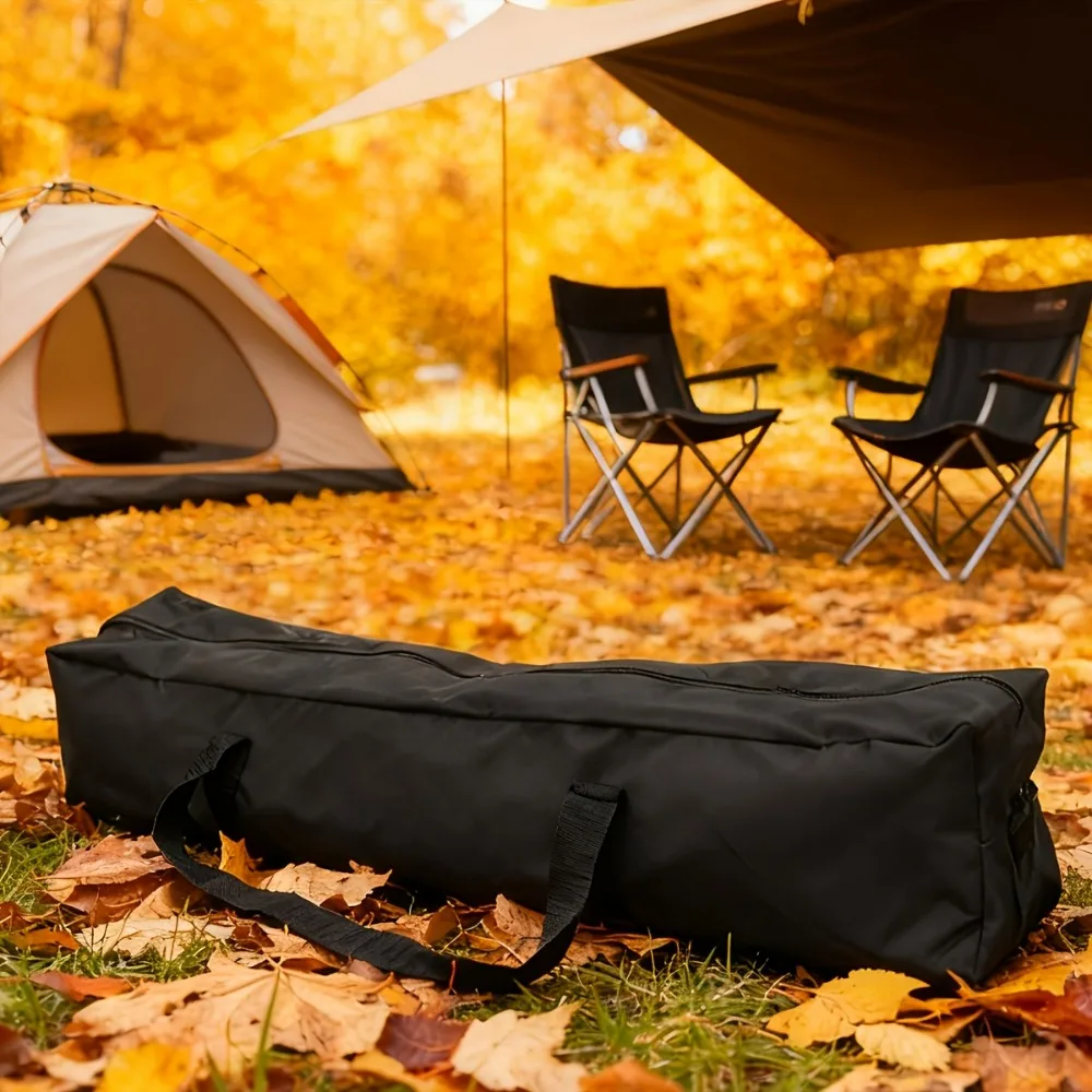 Bild 4: Extra große Reisetasche mit Reißverschluss, perfekt zum Aufbewahren von Reise-, Camping- und Sportausrüstung, ideal für Camping und Outdoor-Aktivitäten.