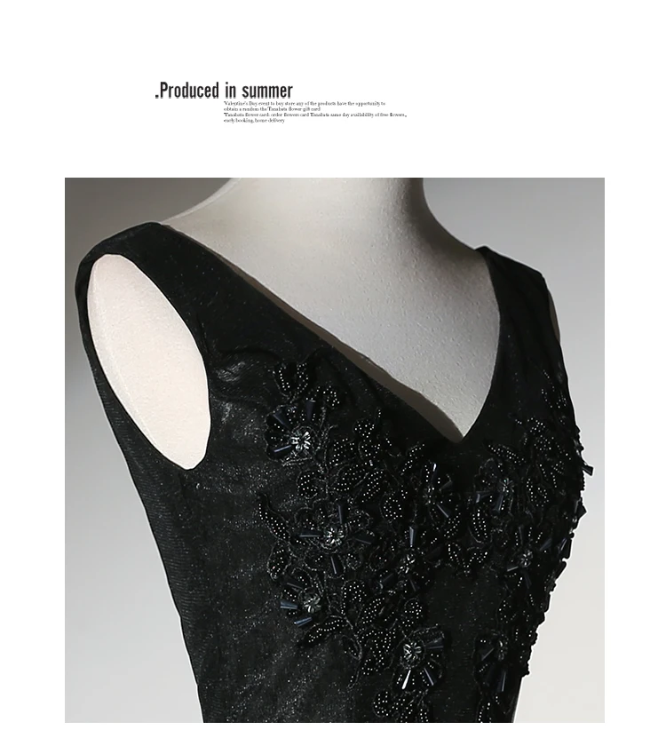 فستان سهرة طويل أسود للتنحيف مقاس كبير للنساء لأداء الحفلات وحفلات الزفاف على الطراز الكوري منتصف الخصر