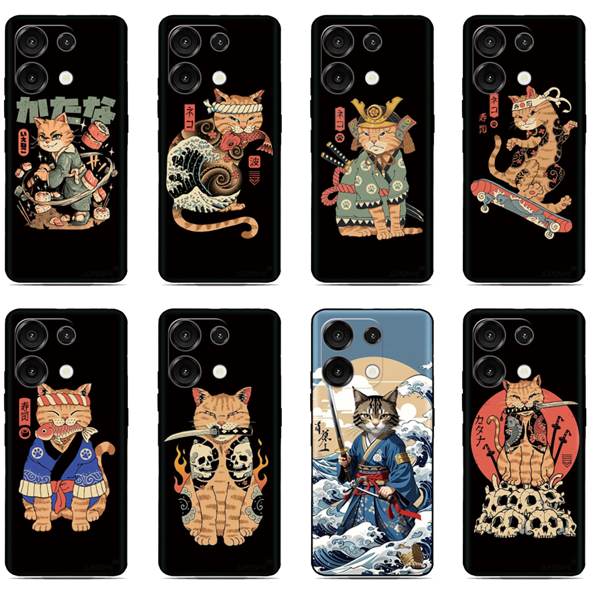 Samurai Cat Phone C… - image