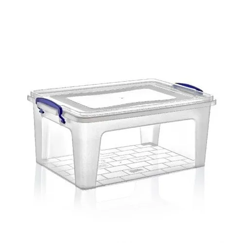 World Plastic Locked Storage Box 27 Lt.