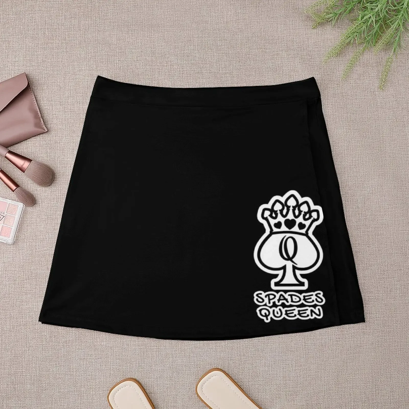 Spades Queen Mini Skirt korean fashion cosplay womans clothing midi skirt for women