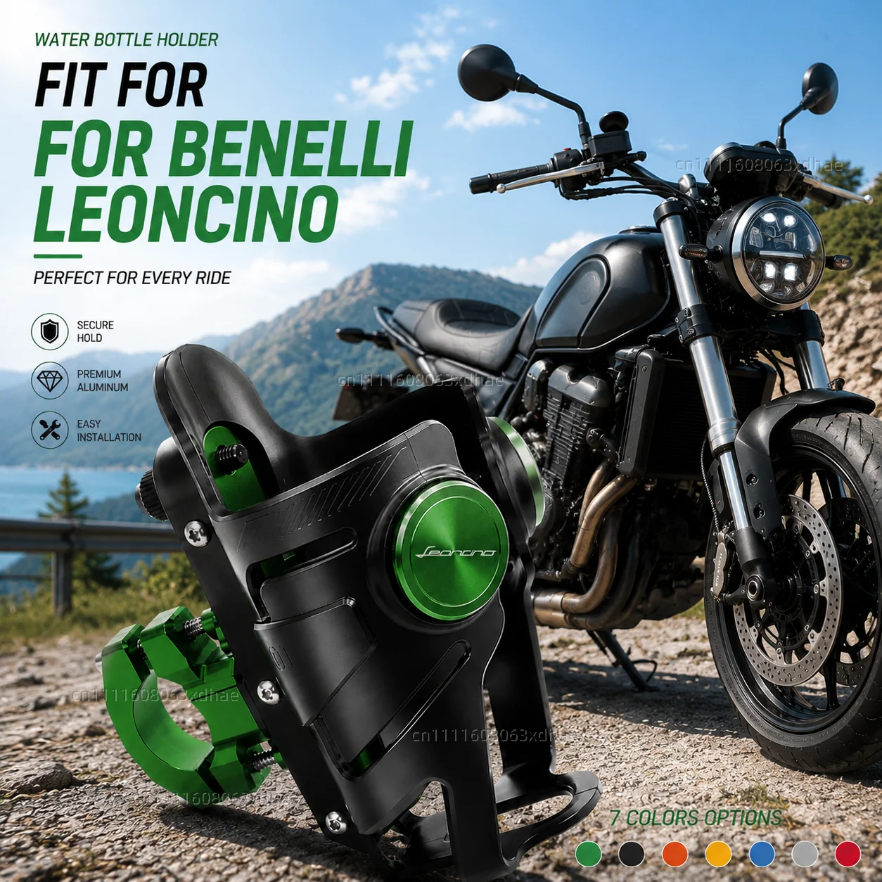 

Motorcycle Water Bottle Holder For Benelli Leoncino 500/LeonineX Coffee Beverage Tea Cup Support Modification Accessories