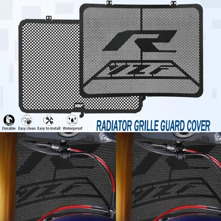 For Yamaha YZF-R6 YZF R6 YZFR6 YZFR1 Radiator Grille Cover Guard Protection Protetor 2006-2016 2015 2014 2013 YZF R1 2007-2008