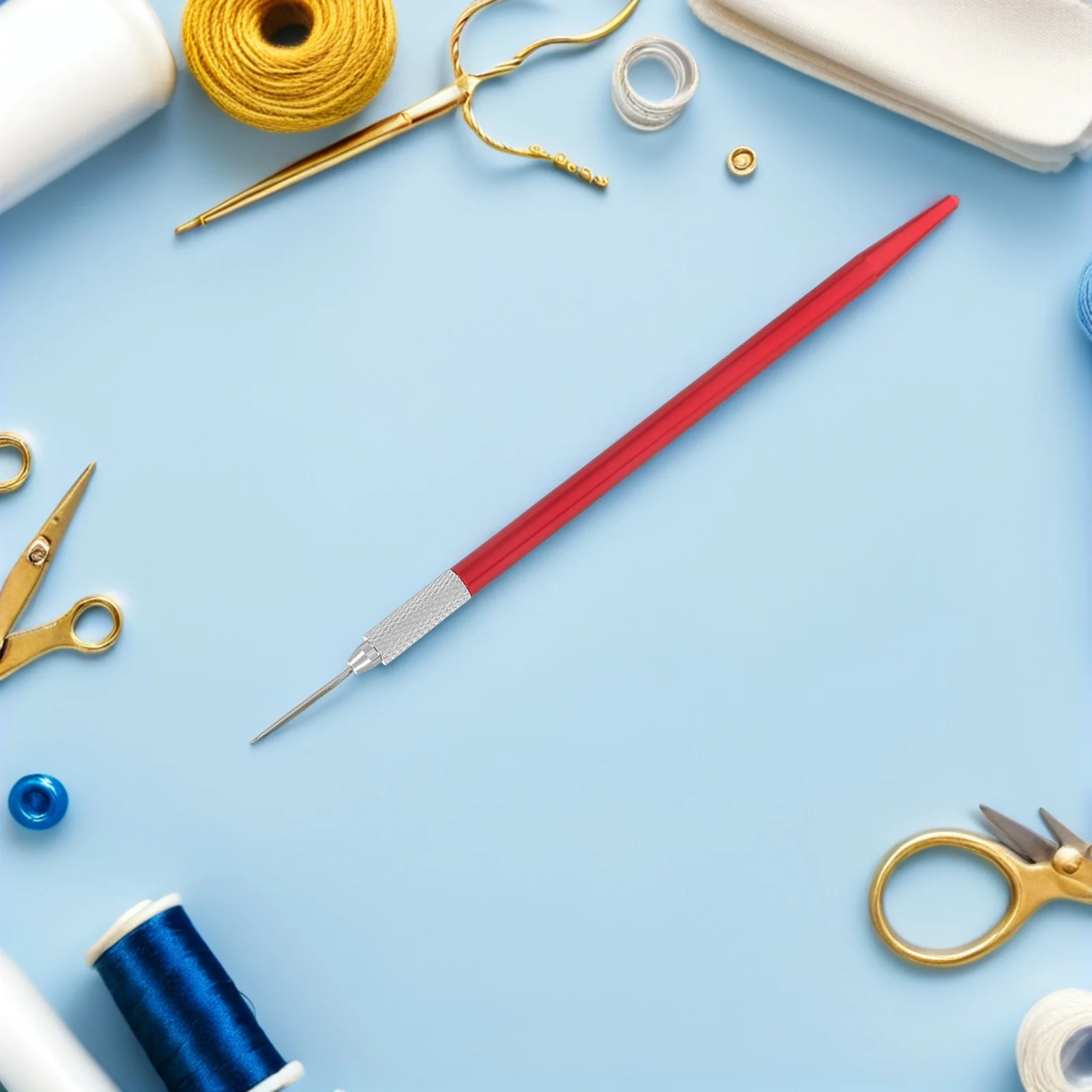 

1 Set Rerooting Kit 0.8Mm Precision Needles Hair Rooting Tools Weaving Accessories Crafting Replacement Supplies For Diy